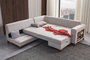 Atelier Del Sofa T-Loft Right - Sofá-Cama Esquinero Crema
